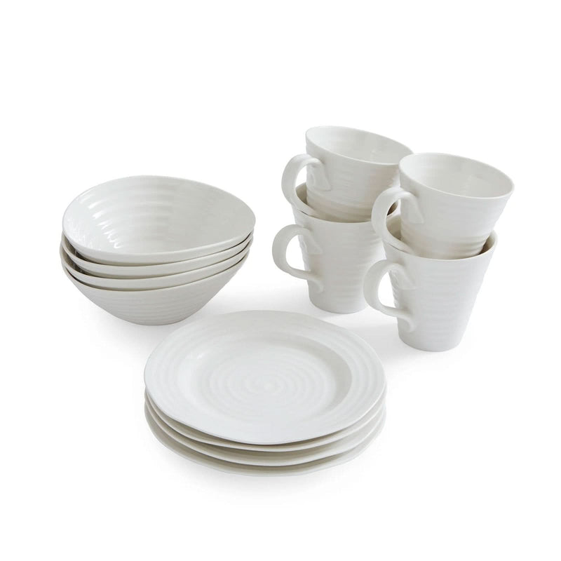 Portmeirion Sophie Conran White - 16 Piece Set