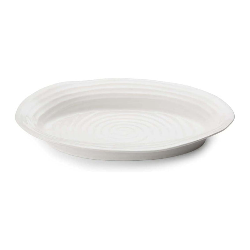 Portmeirion Portmeirion Sophie Conran White Large 17" (44cm) Oval Platter   