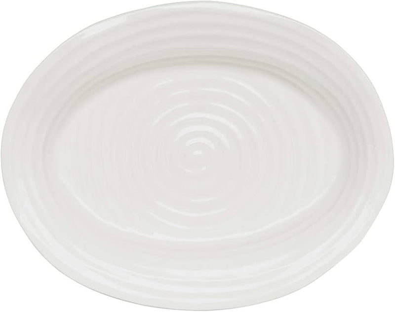Portmeirion Portmeirion Sophie Conran White Large 17" (44cm) Oval Platter   