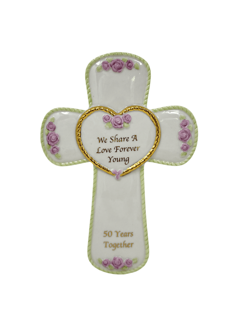 Precious Moments Precious Moments 50Th Anniversary Wall Cross