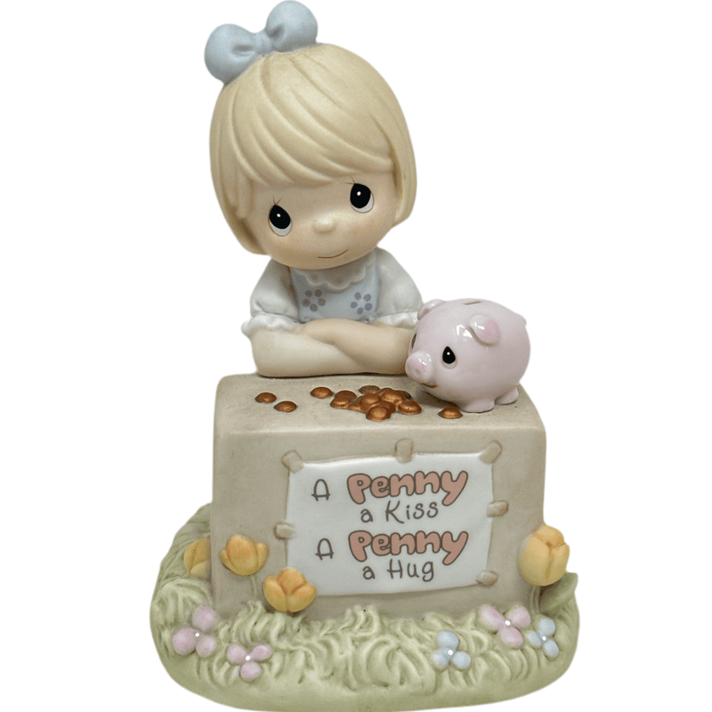 Precious Moments Precious Moments A Penny A Kiss, A Penny A Hug