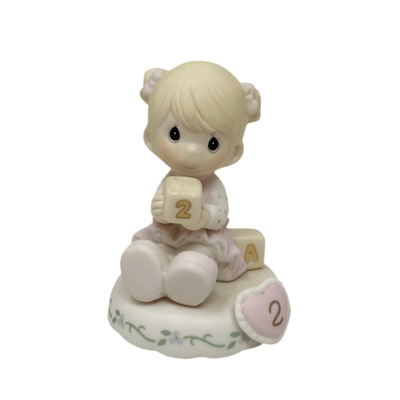 Precious Moments Precious Moments Growing In Grace Blonde "Age 2"