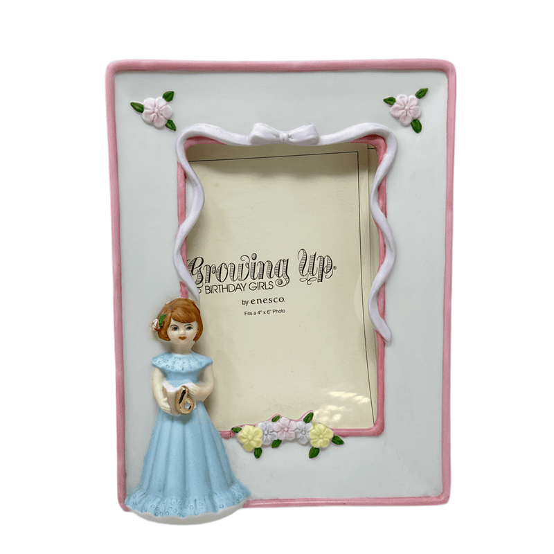 Precious Moments Precious Moments Growing Up(Brunette Frame) Age 6