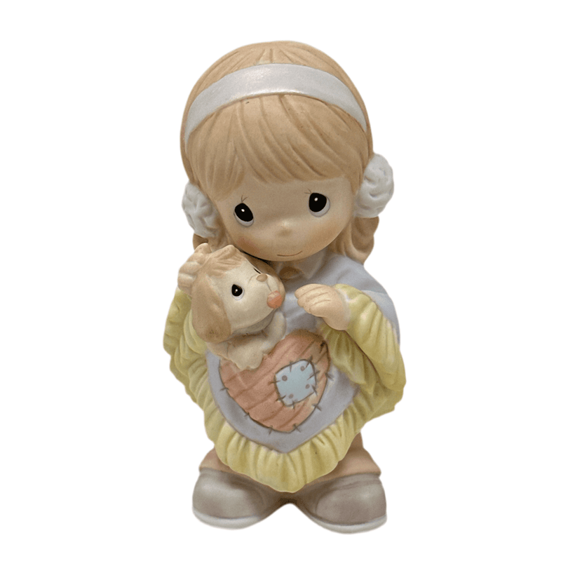 Precious Moments Precious Moments Love Is A Warm Heart On A Cold Day