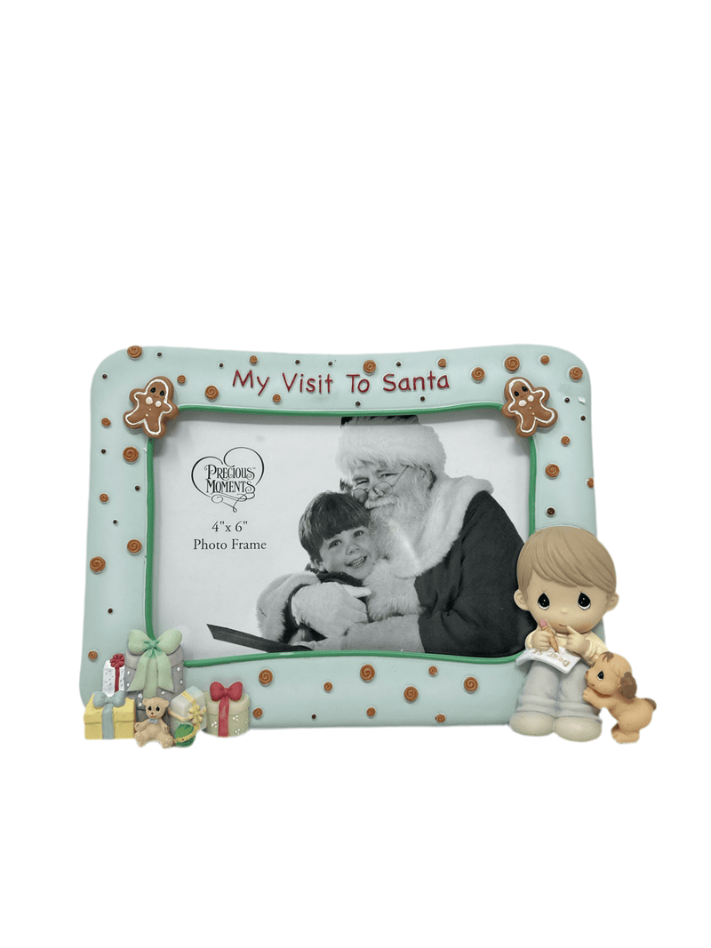 Precious Moments Precious Moments My Visit To Santa Boy Frame