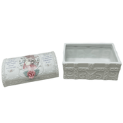 Precious Moments Precious Moments Pink Rose Cherish The Day Trinket Box