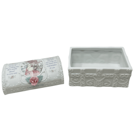 Precious Moments Precious Moments Pink Rose Cherish The Day Trinket Box