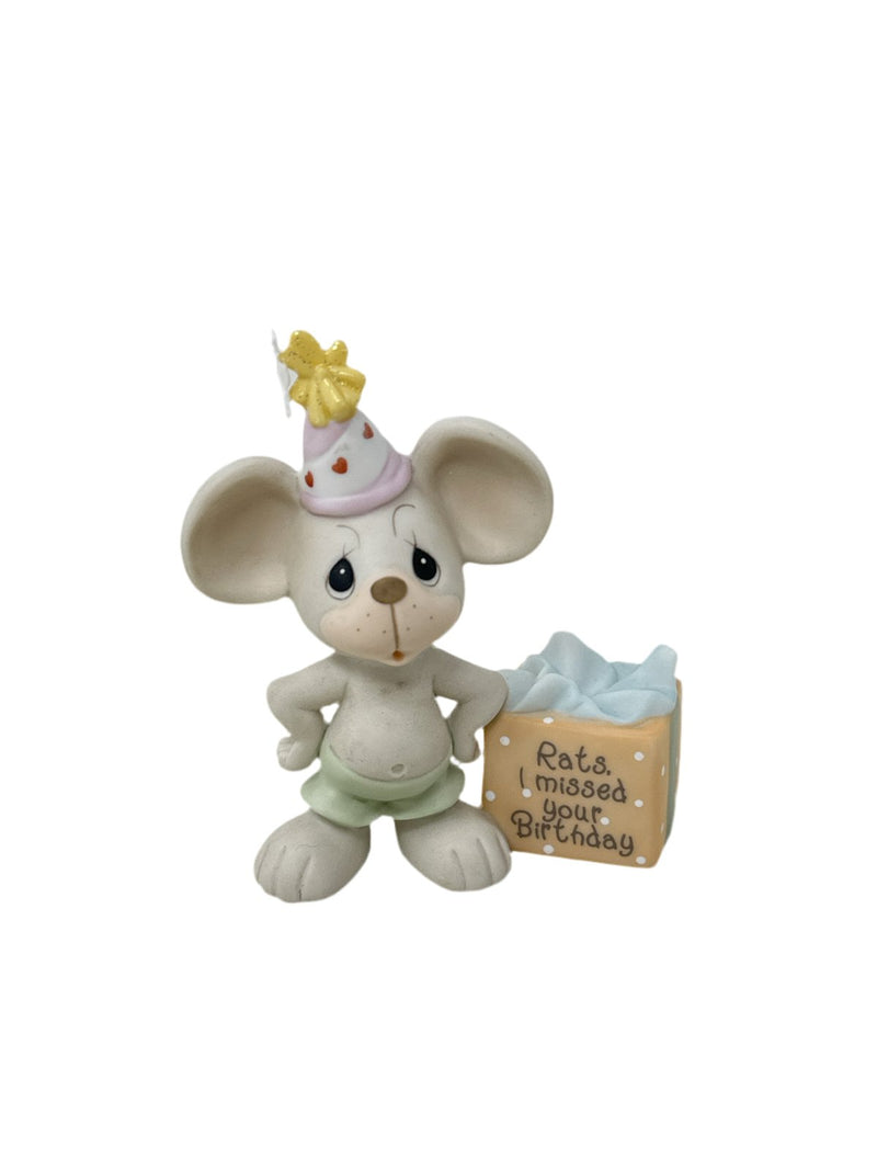 Precious Moments Precious Moments Rats I Missed Your Birthday