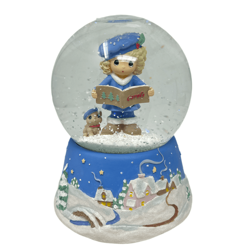 Precious Moments Precious Moments Water Globe Girl Caroling