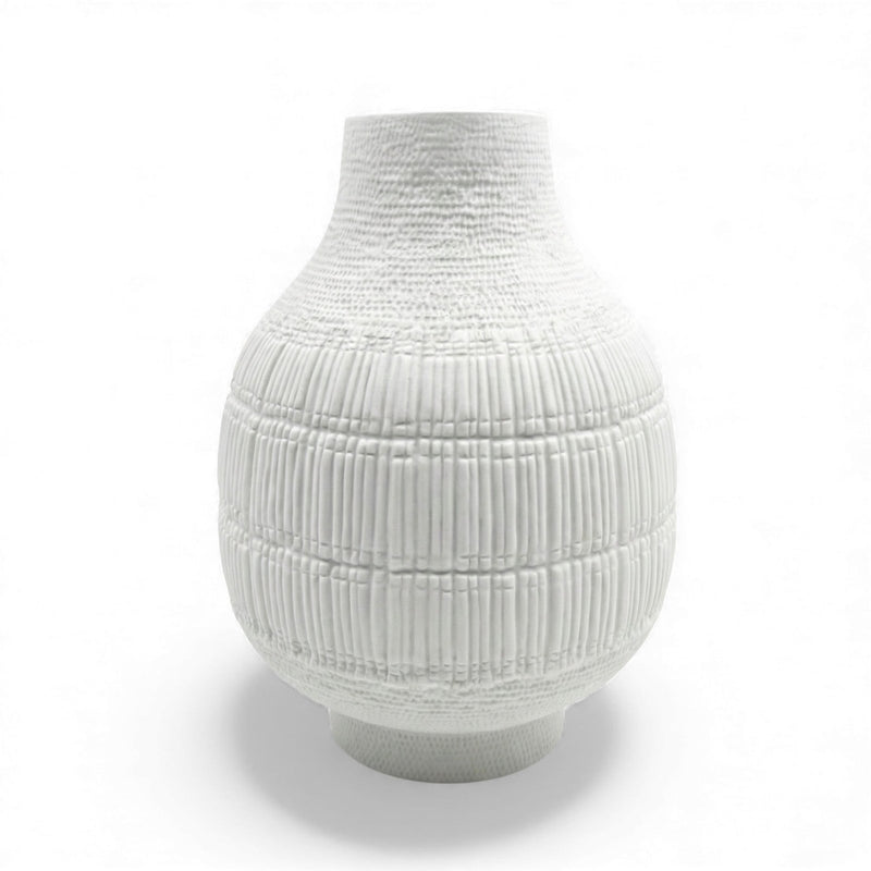 Rosenthal Rosenthal Studio - Line Structura Ribs White Vase