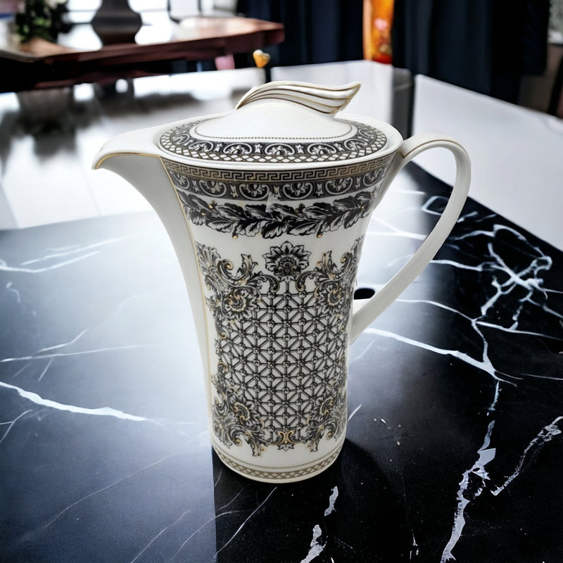 Rosenthal Rosenthal VERSACE MARQUETERIE COFFEE POT