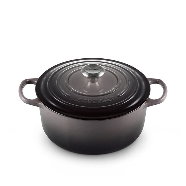 Le Creuset Le Creuset Signature Cast Iron 5.5 QT (5.3L) Round French Oven Oyster  