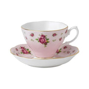 Royal Albert Royal Albert New Country Roses Pink Cup & Saucer Set