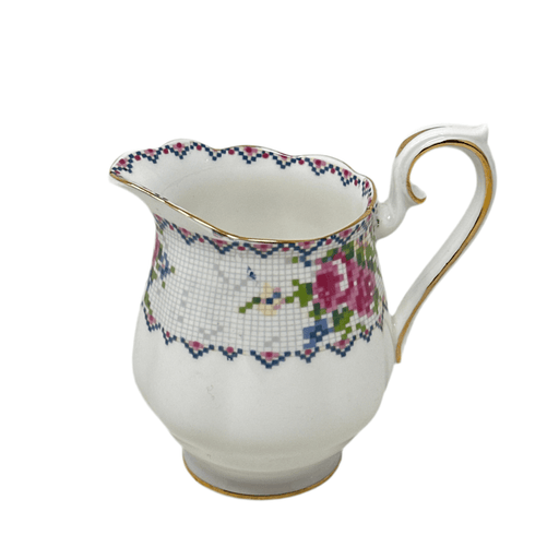 Royal Albert Royal Albert Petit Point China Cream Jug