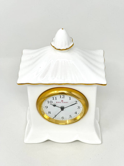 Royal Albert ROYAL ALBERT VAL D'OR Table CLOCK   