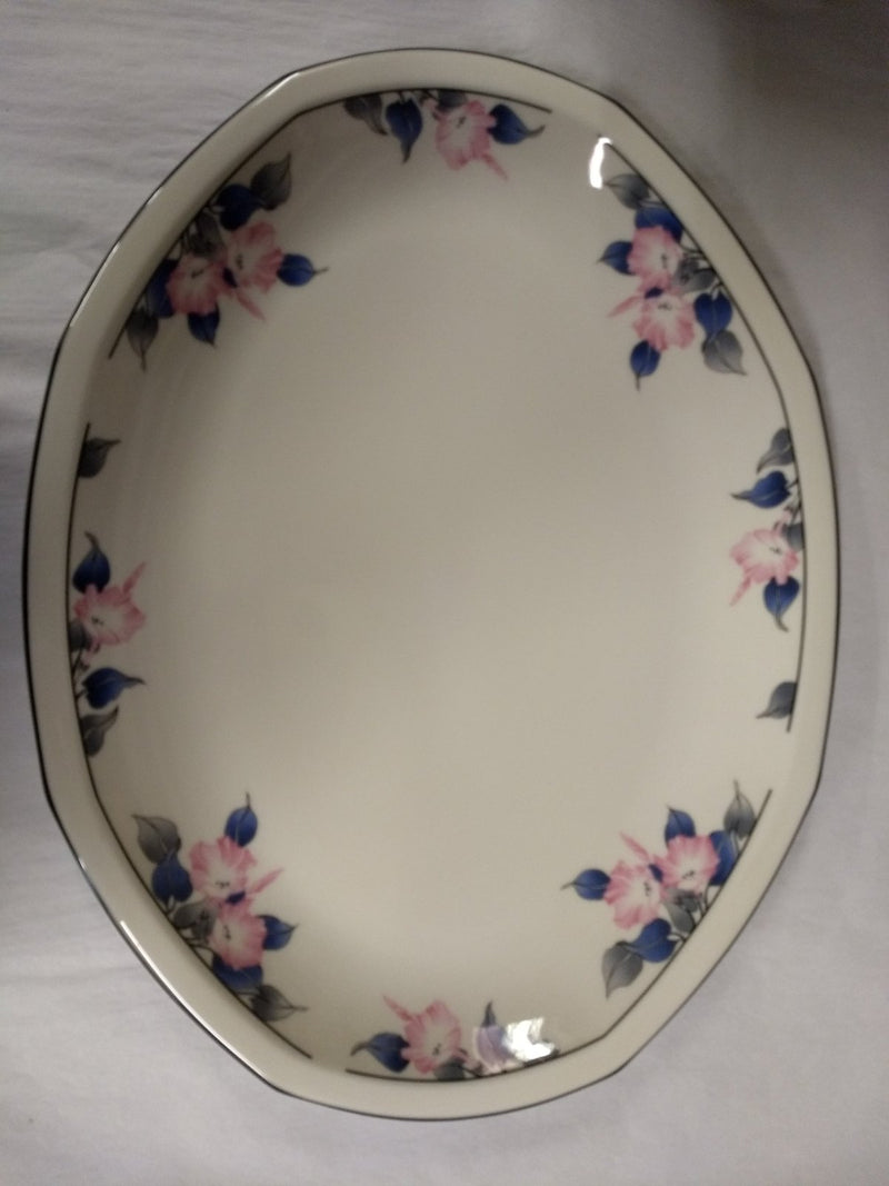Royal Doulton Bloomsbury Oval Serving Platter by Royal Doulton   