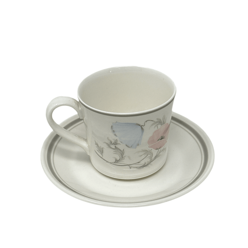 Royal Doulton Brompton Teacup & Saucer Set by Royal Doulton
