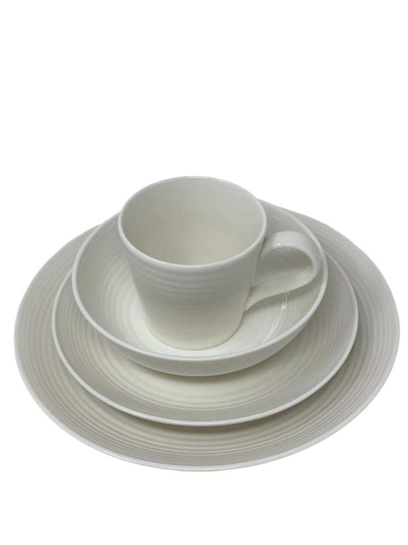 Royal Doulton Royal Doulton Gordon Ramsay Maze White - 4 Piece Place Setting   