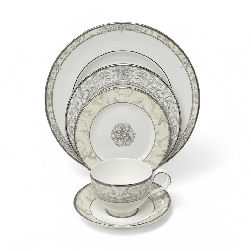 Royal Doulton Royal Doulton Naples Platinum - 5 Piece Place Setting