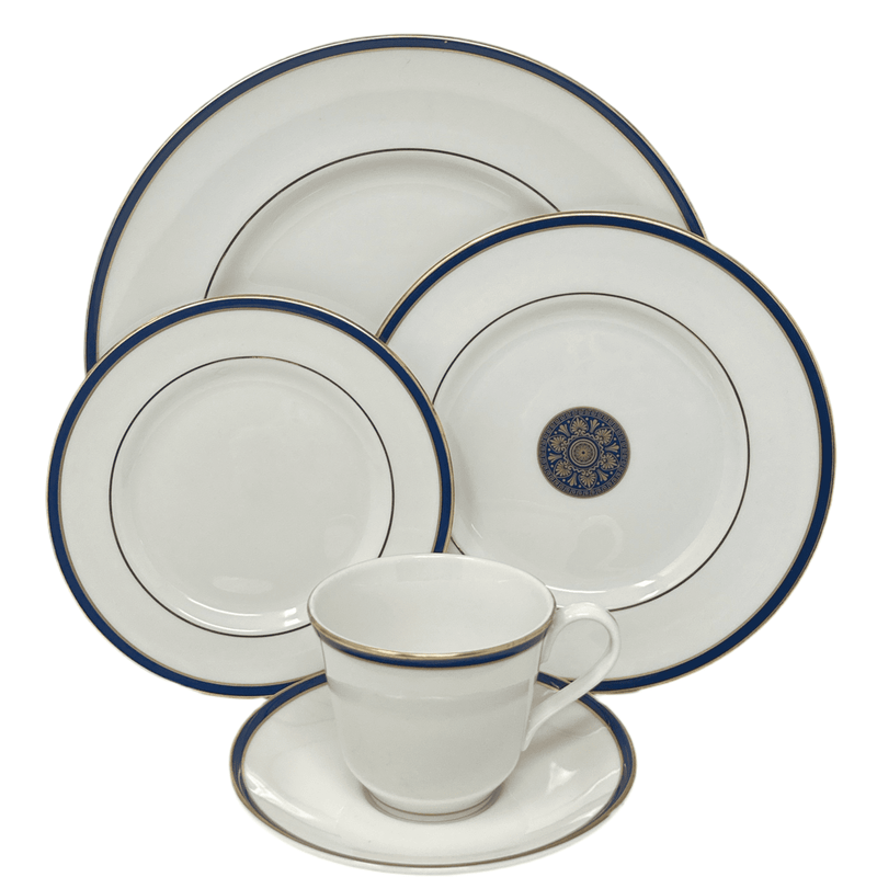 Royal Doulton Royal Doulton Oxford Blue - 5 Piece Place Setting