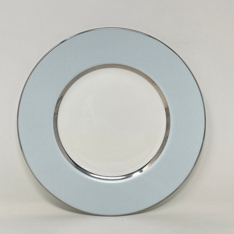 Royal Doulton Royal Doulton Platinum Silk Ice Blue Accent Plate