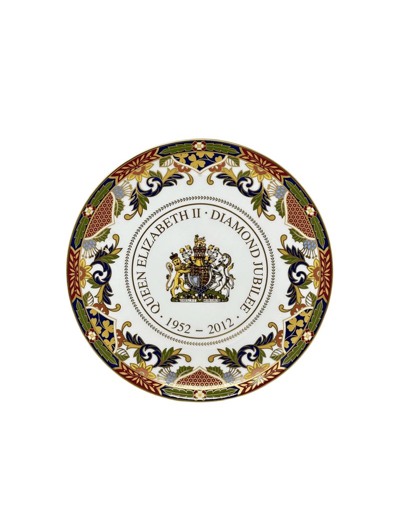 Royal Worcester Royal Worcester Her Majesty Queen Elizabeth Diamond Jubilee Coupe Plate