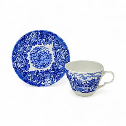 Sadler James Sadler The Afternoon Tea Collection Blue Cup & Saucer Set