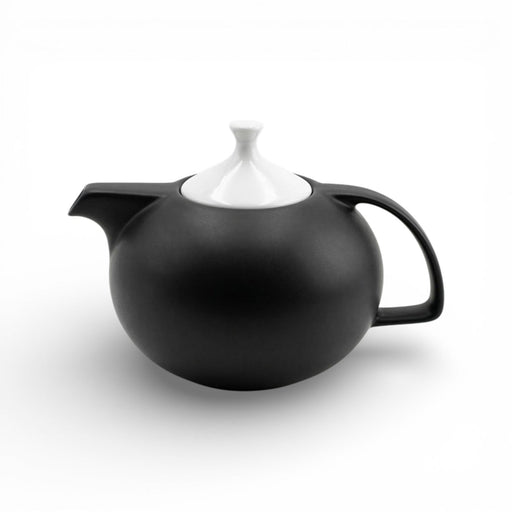 Scherzer Scherzer Bavaria Modernist Black & White Teapot