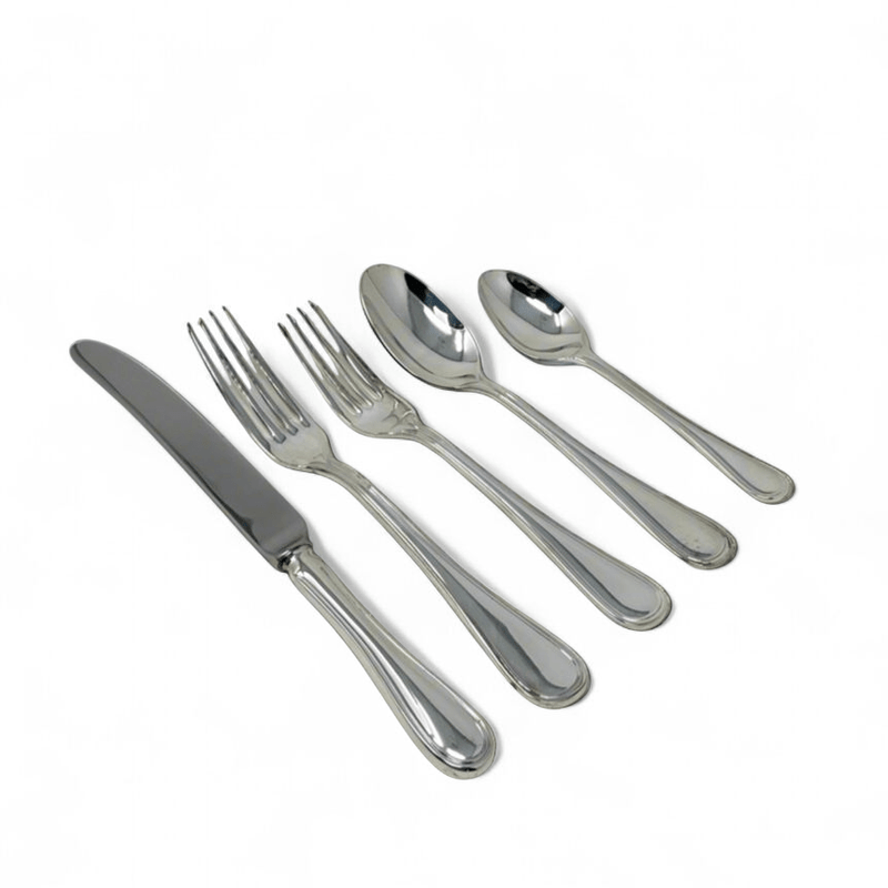 Sheffield Sheffield Silver Plate Continental Tread - 5 Piece Place Setting