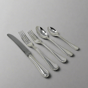 Sheffield Sheffield Silver Plate Continental Tread - 5 Piece Place Setting