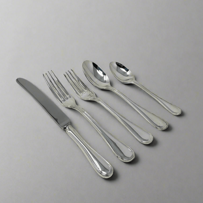 Sheffield Sheffield Silver Plate Continental Tread - 5 Piece Place Setting