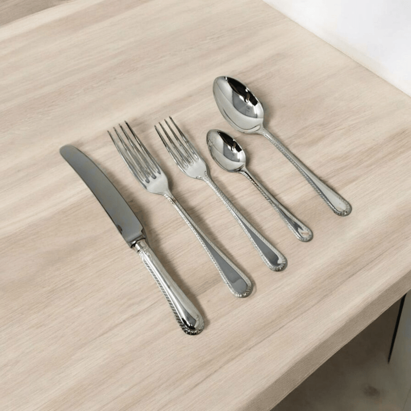 Sheffield Sheffield Silver Plate Feather Edge - 5 Piece Place Setting