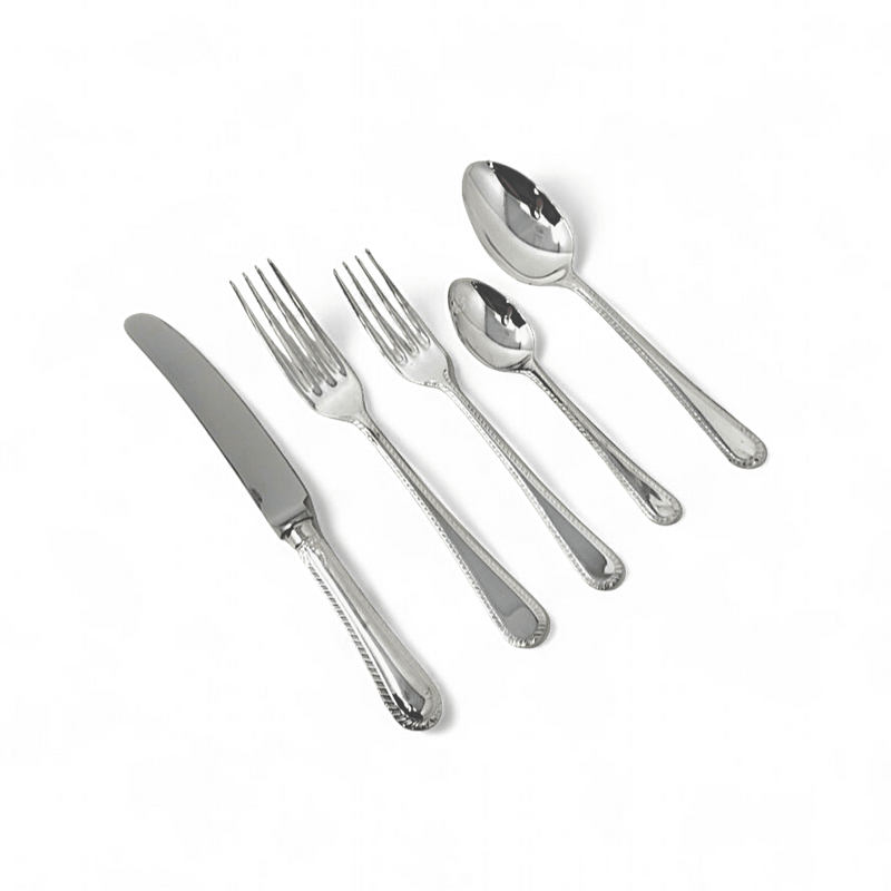 Sheffield Sheffield Silver Plate Feather Edge - 5 Piece Place Setting