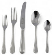 Sheffield Sheffield Silver Plate Flatware Bead - 5 Piece Place Setting