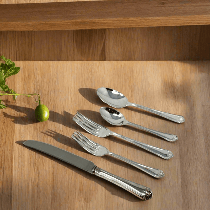 Sheffield Sheffield Silver Plate Flatware Jesmond - 5 Piece Place Setting