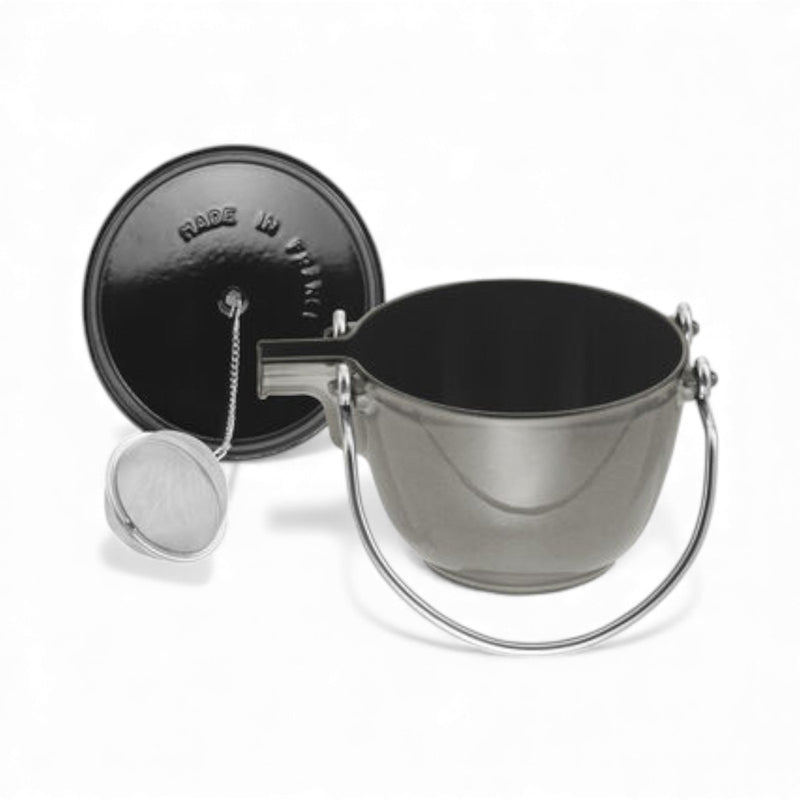 Staub Staub Cast Iron 1.1L Teapot - Graphite Grey