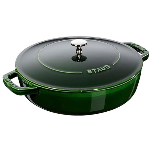 Staub_Staub Cast Iron 2.5L Chistera Braiser - Basil Green_40511-479