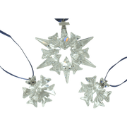 Swarovski SWAROVSKI Crystal 2007 CHRISTMAS ORNAMENT SET