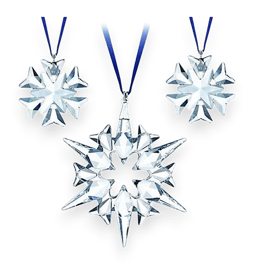 Swarovski SWAROVSKI Crystal 2007 CHRISTMAS ORNAMENT SET