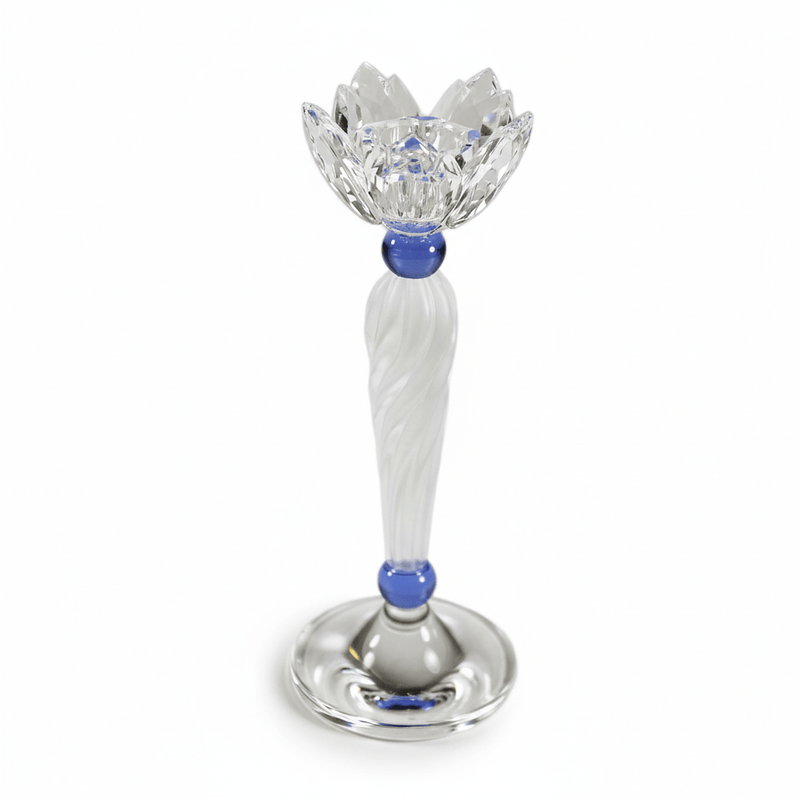Swarovski SWAROVSKI Crystal CANDLEHOLDER BLUE FLOWER