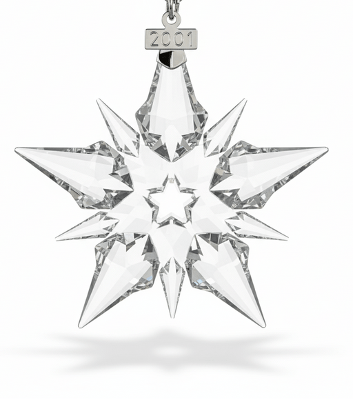 Swarovski_Swarovski Crystal Christmas Snowflake Star Annual Ornament 2001_267941