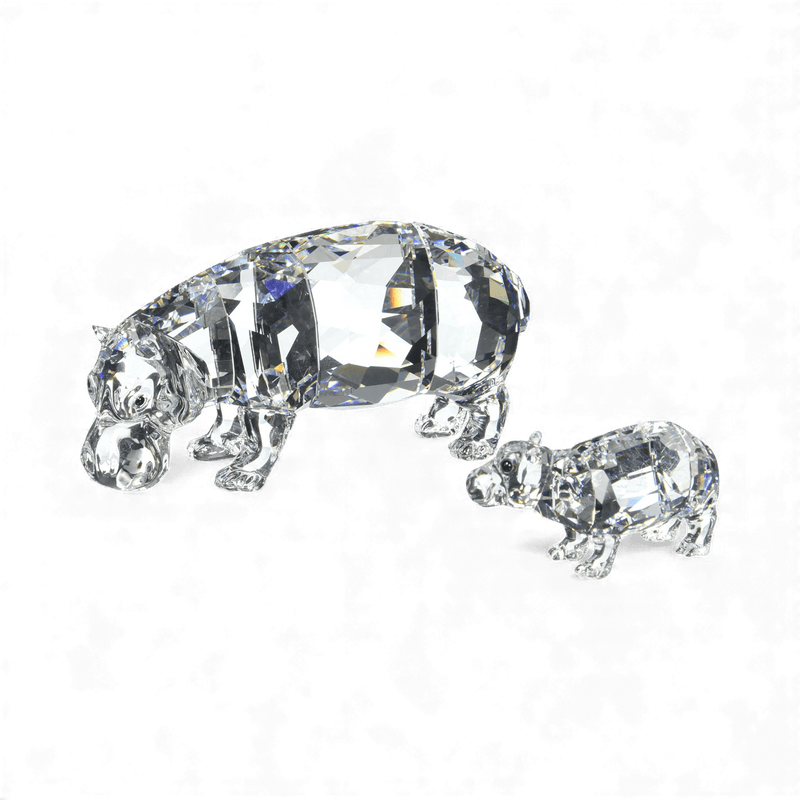 Swarovski_SWAROVSKI Crystal HIPPO MOTHER WITH BABY_5135920