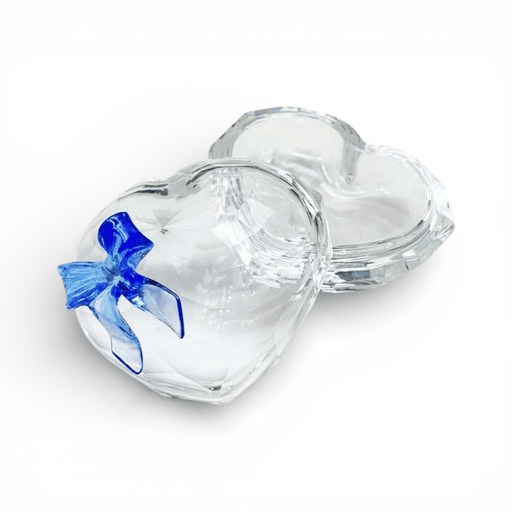 Swarovski Swarovski Crystal Sweet Heart Blue Ribbon Jewel Box