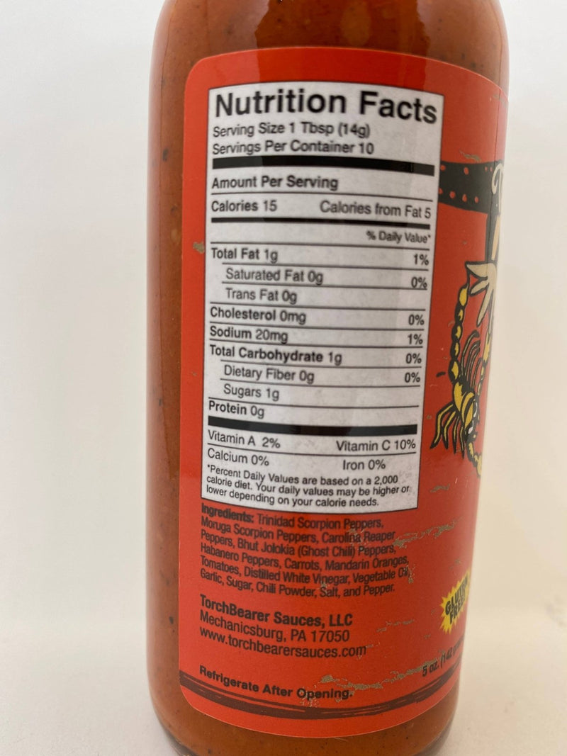 TorchBearer Sauces Torchbearer Rapture Hot Sauce   