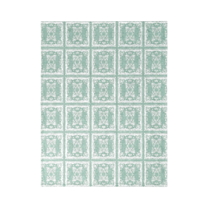 Lemontree Lemon Tree Stone Washed Cotton Reversible Throw Blanket - Green