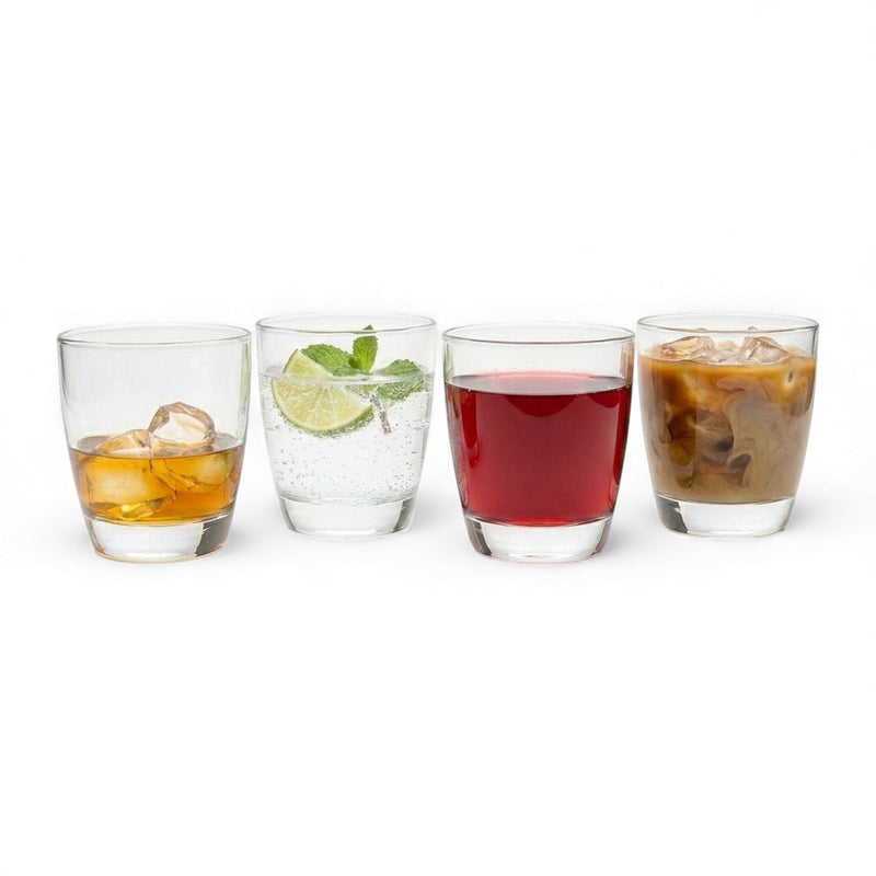 Milano Double Old Fashioned Glass - Set of 4