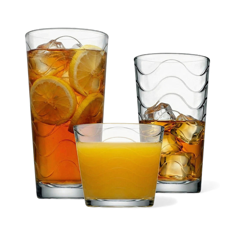 Lima Everyday Glassware - Set of 18