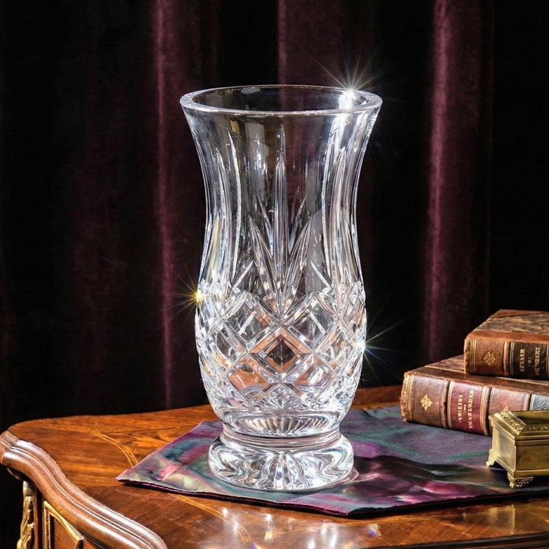 Tyrone Crystal_Tyrone Crystal Cut Castlerock Vase_Y01V100