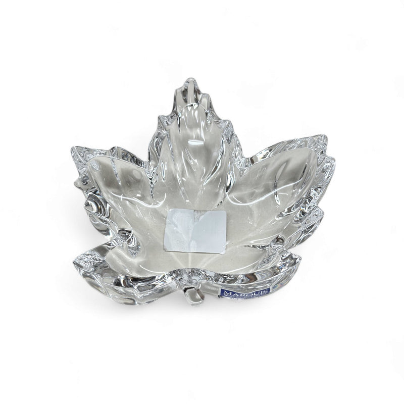 Waterford Marquis By Waterford Maple Leaf Trinket Dish   