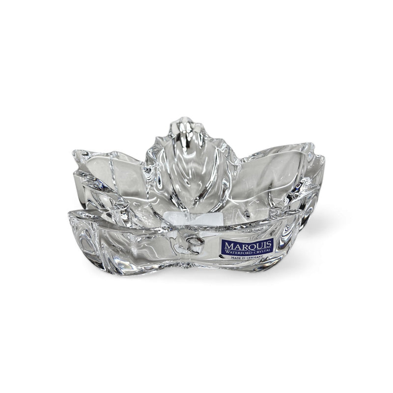 Waterford Marquis By Waterford Maple Leaf Trinket Dish   